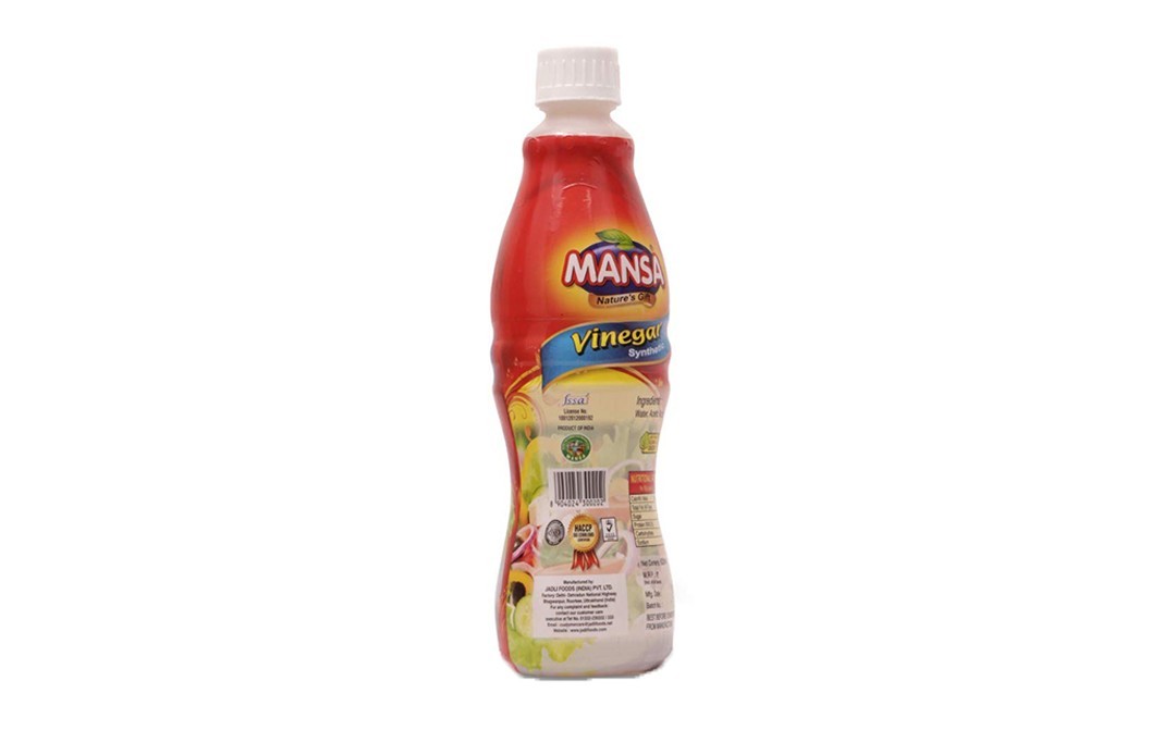Mansa Vinegar Synthetic    Plastic Bottle  620 millilitre